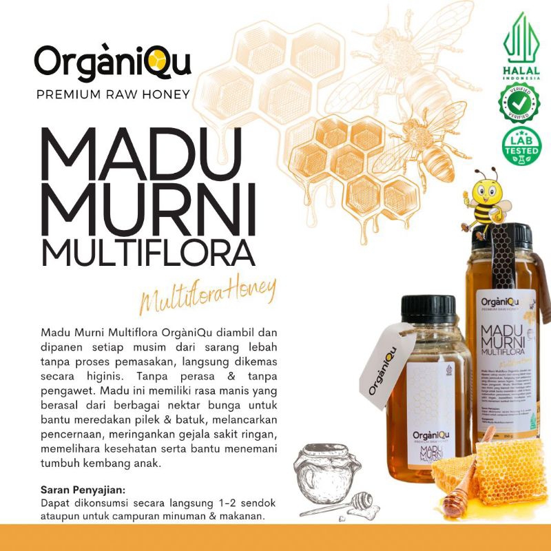 

19 [OrganiQu] Madu Multiflora