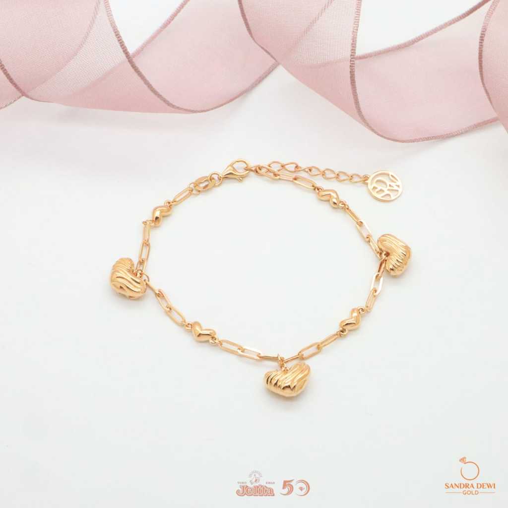 Gelang RG Golden Love Story Collection - BC240177 SdwGold755 18K