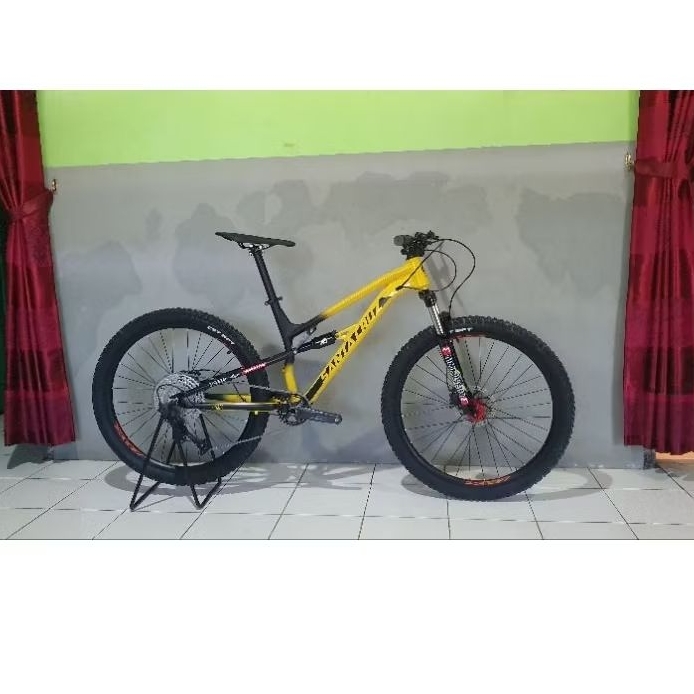 sepeda MTB santa cruz fullsus 27.5  deore 12speed limited