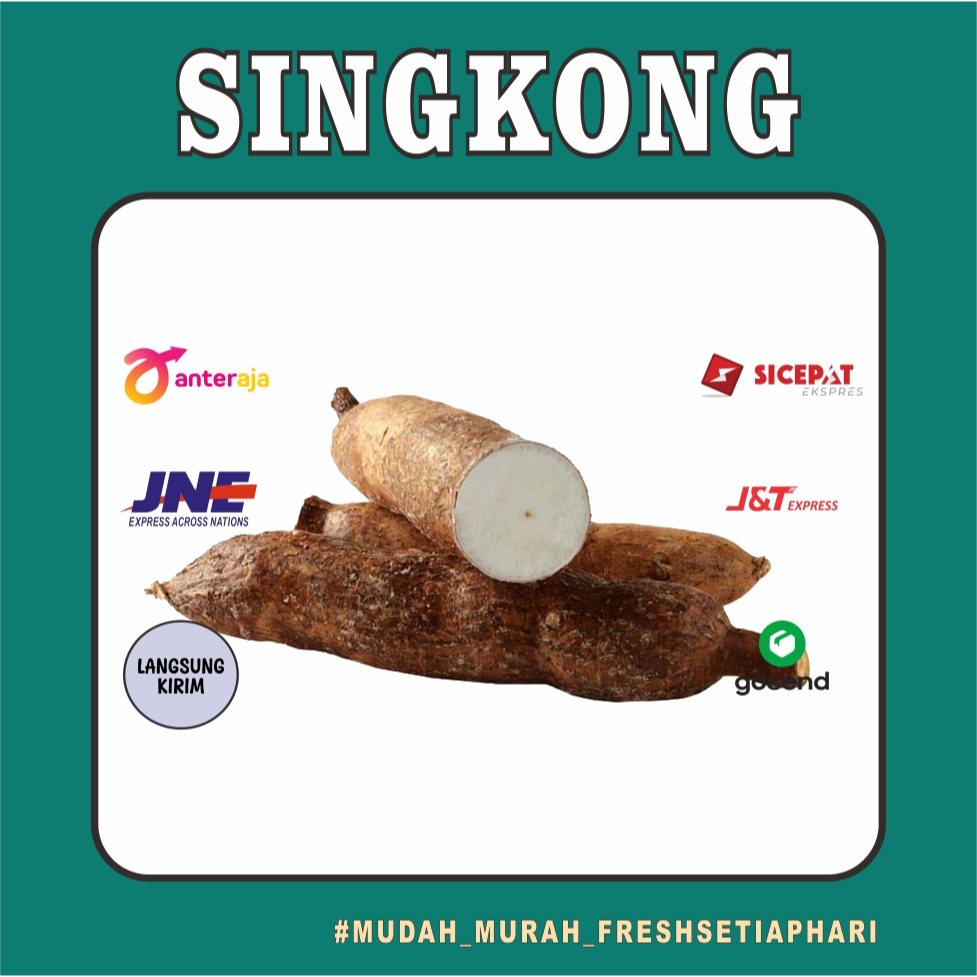 

SINGKONG/ SINGKONG PULEN FRESH MURAH BANDUNG 1kg