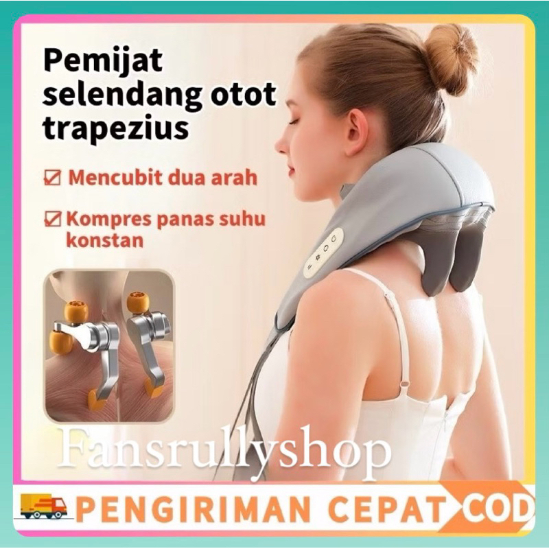 Alat Pijat Leher Dan Pundak Alat Pijat Elektrik Alat Pijat Leher Punggung Pundak Tubuh Dapat Disesua