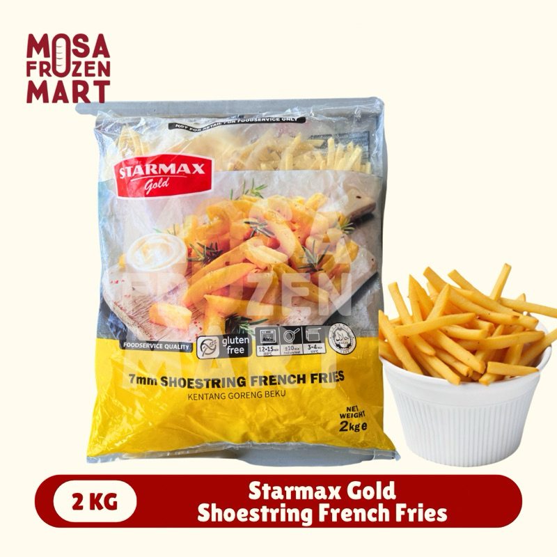 

Starmax Gold Shoestring French Fries | Kentang Goreng