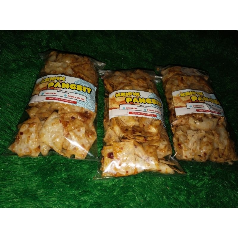

keripik pangsit pedas manis