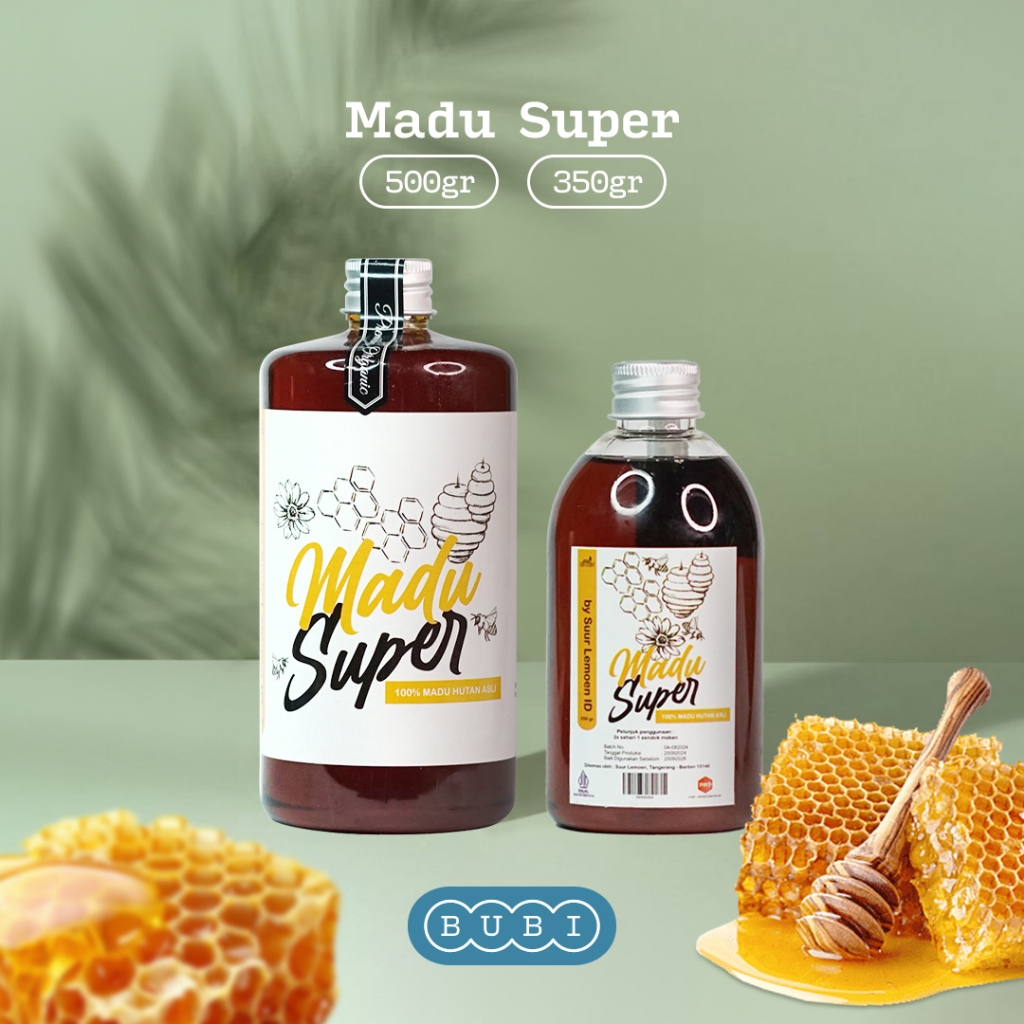 

Madu Murni Multiflora Super 350gr 700gr by Suur Lemoen