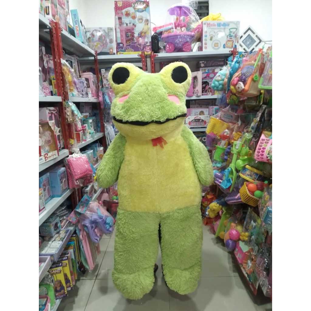 Mainan Boneka Anak Lucu Karakter Katak Boneka Keroppi Katak XL Anak Dan Boneka Keroppi Jumbo Boneka 
