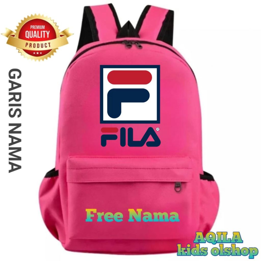 tas FILA ransel tas anak motif FILA