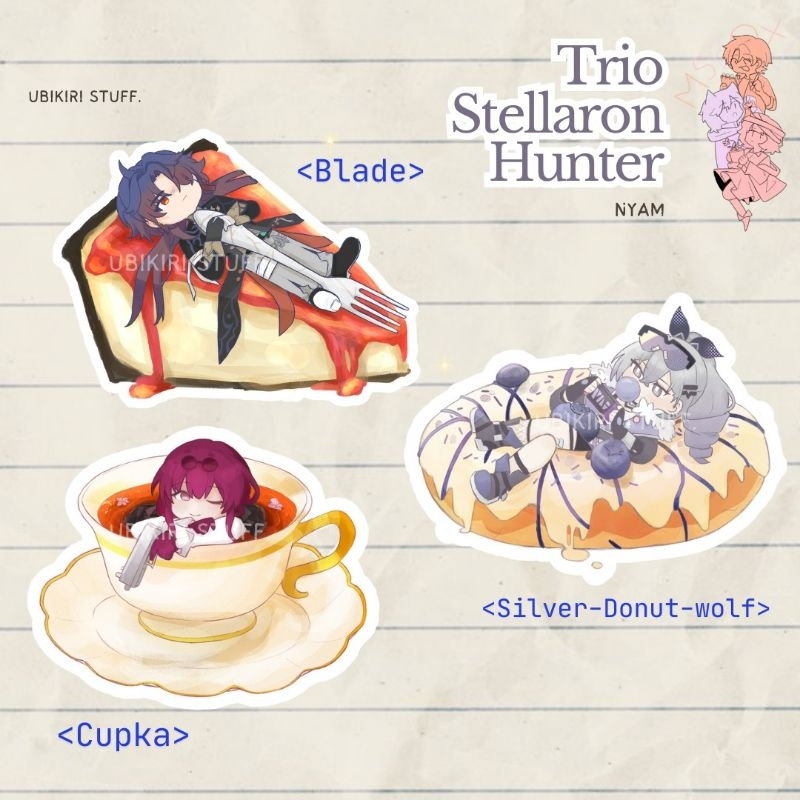 

STICKER HONKAI STAR RAIL | Glitter Sparkle Plus