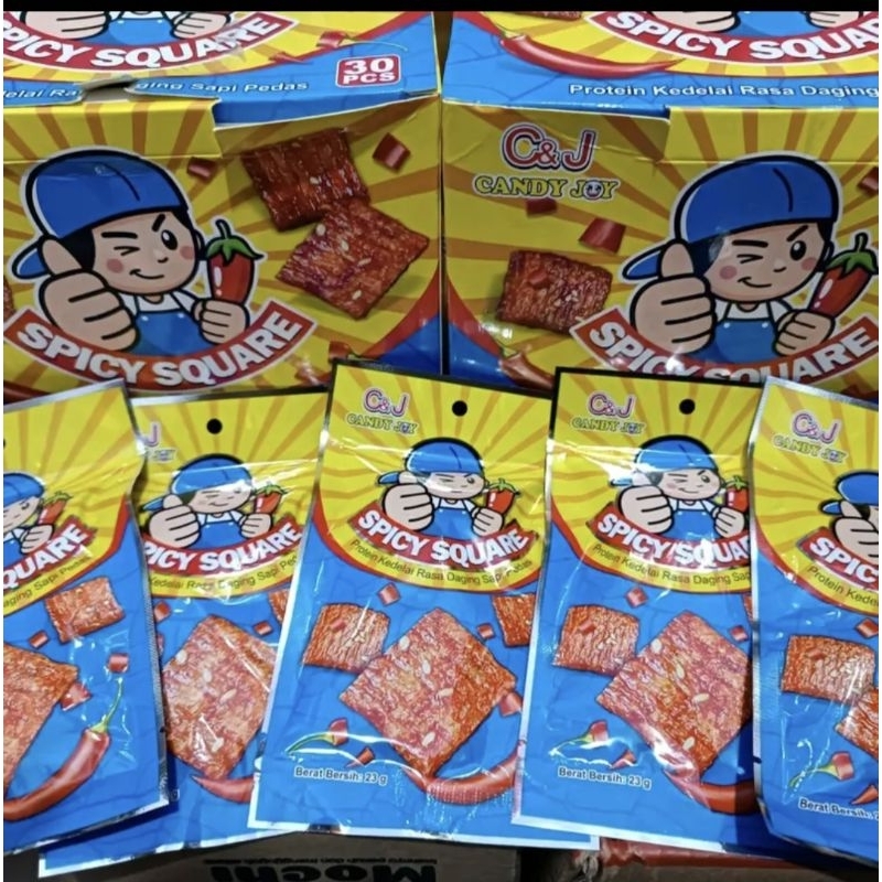 

C&J// LATHIAO SPICY SQUARE 30pcs