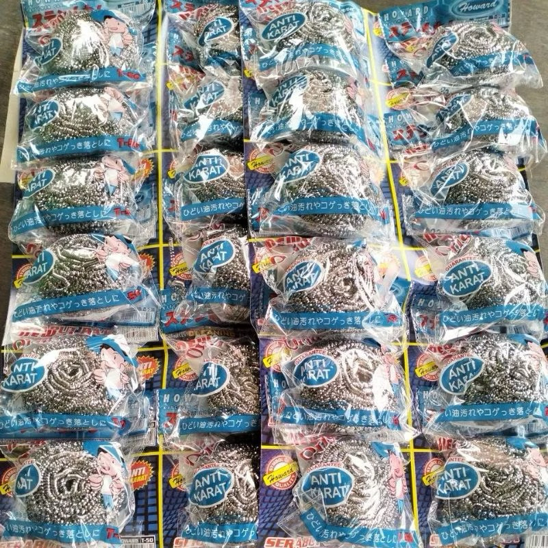 GOSOK panci stenlees gosok sabut panci stenlees