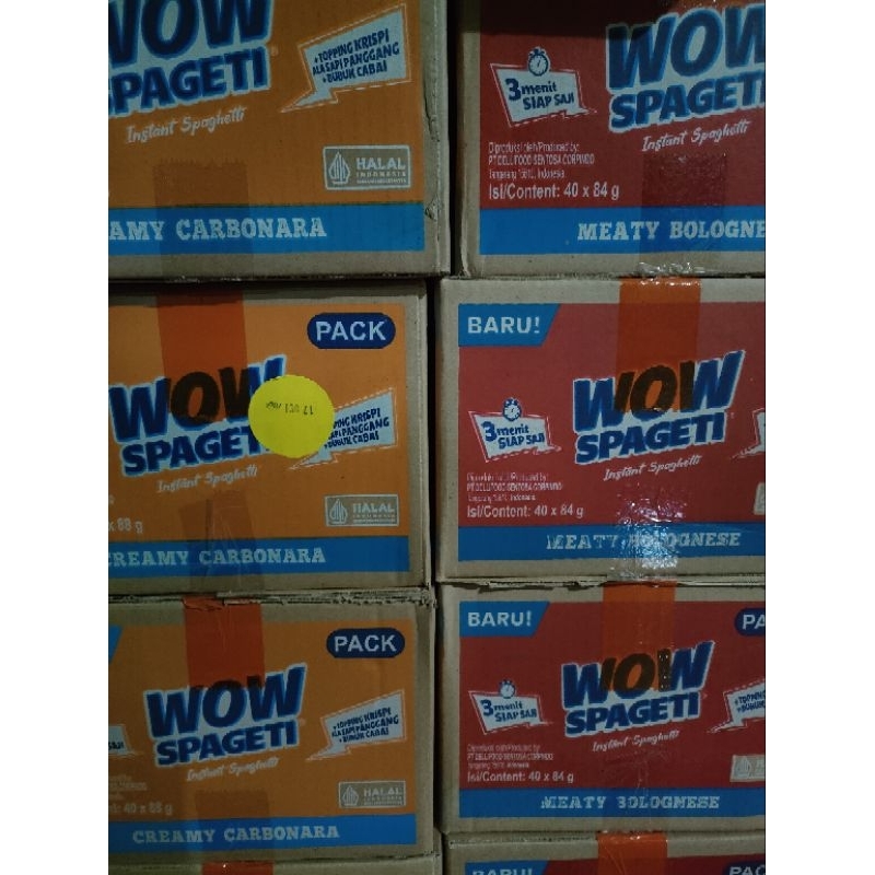 

Wow Spageti 1 Dus Bolognese Carbonara Mix