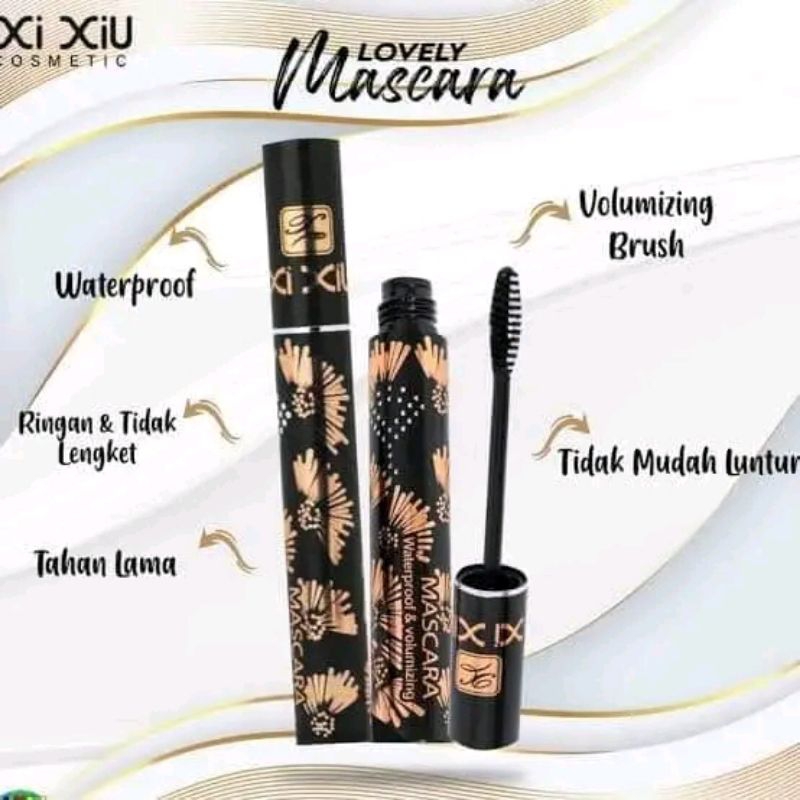 xiu xiu mascara waterprof