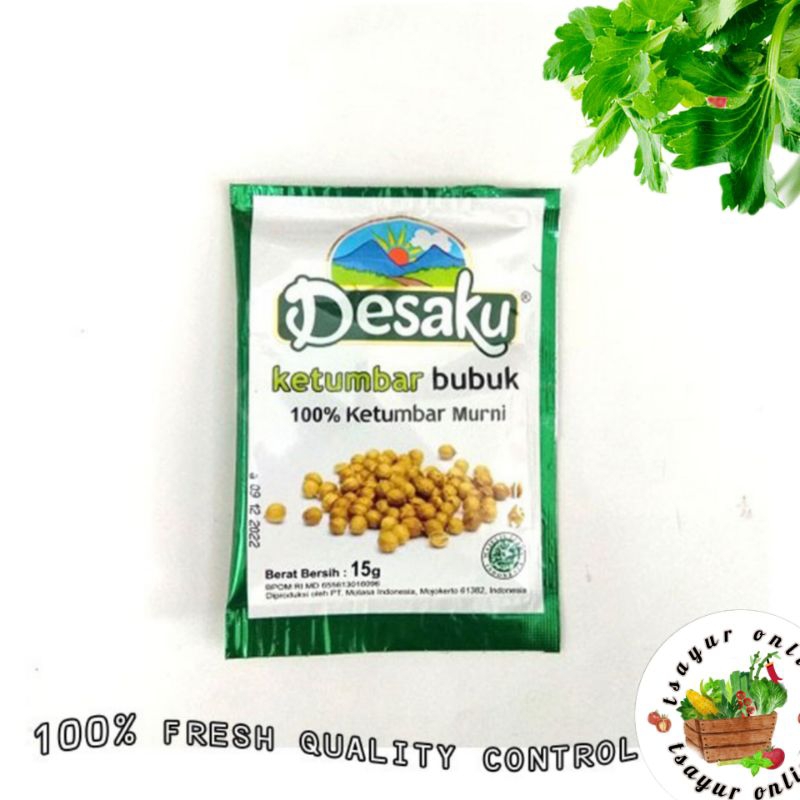 

Ketumbar Bubuk Desaku 15gran