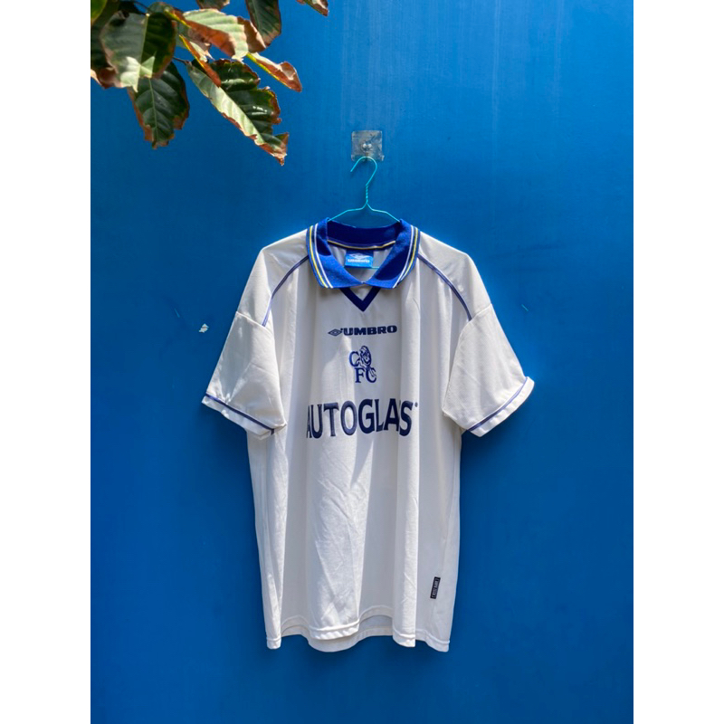 jersey/kaos/baju Bola vintage super rare Chelsea Liga Inggris