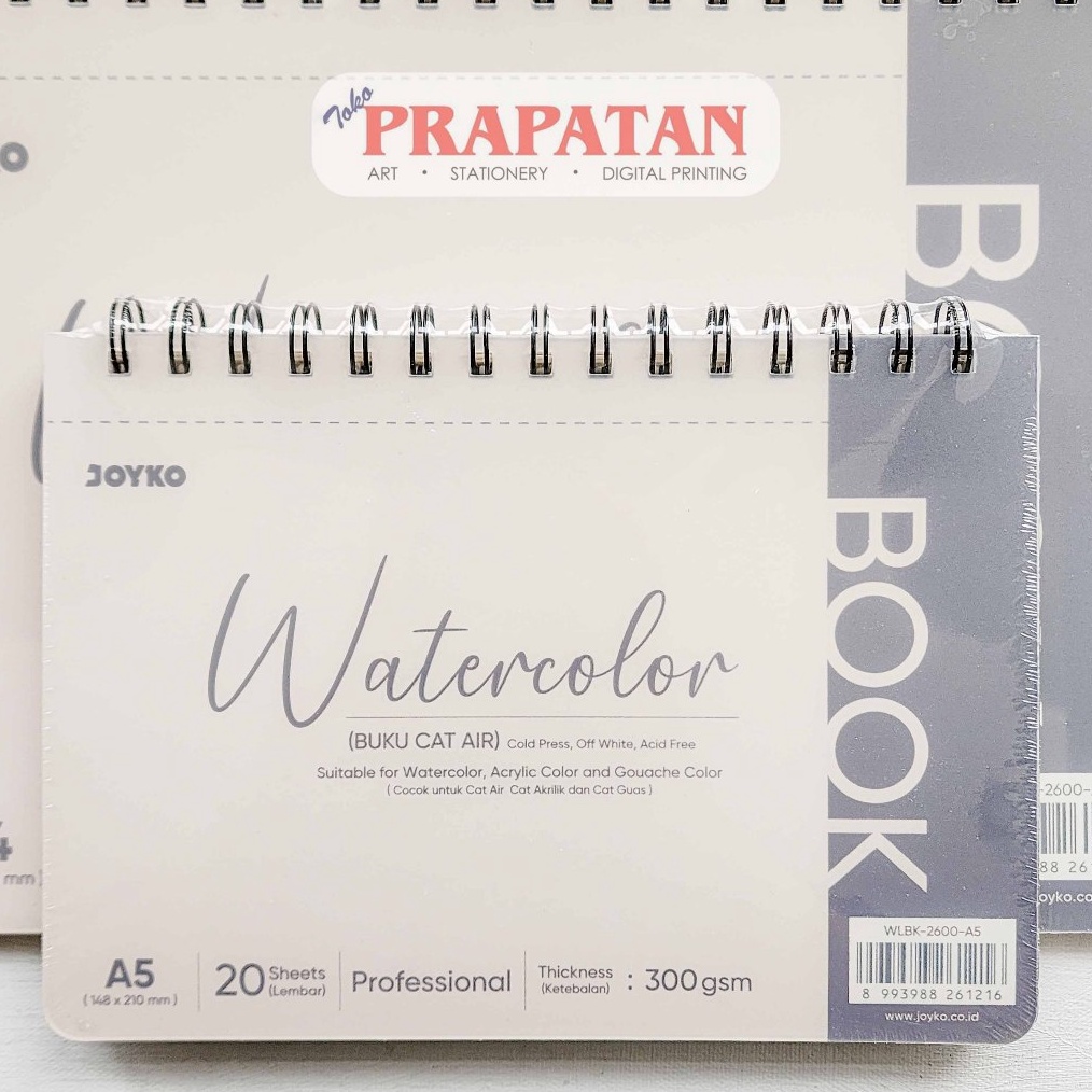 

KODE G88X Joyko Spiral Waterlor Book WLBK26 Buku Cat Air