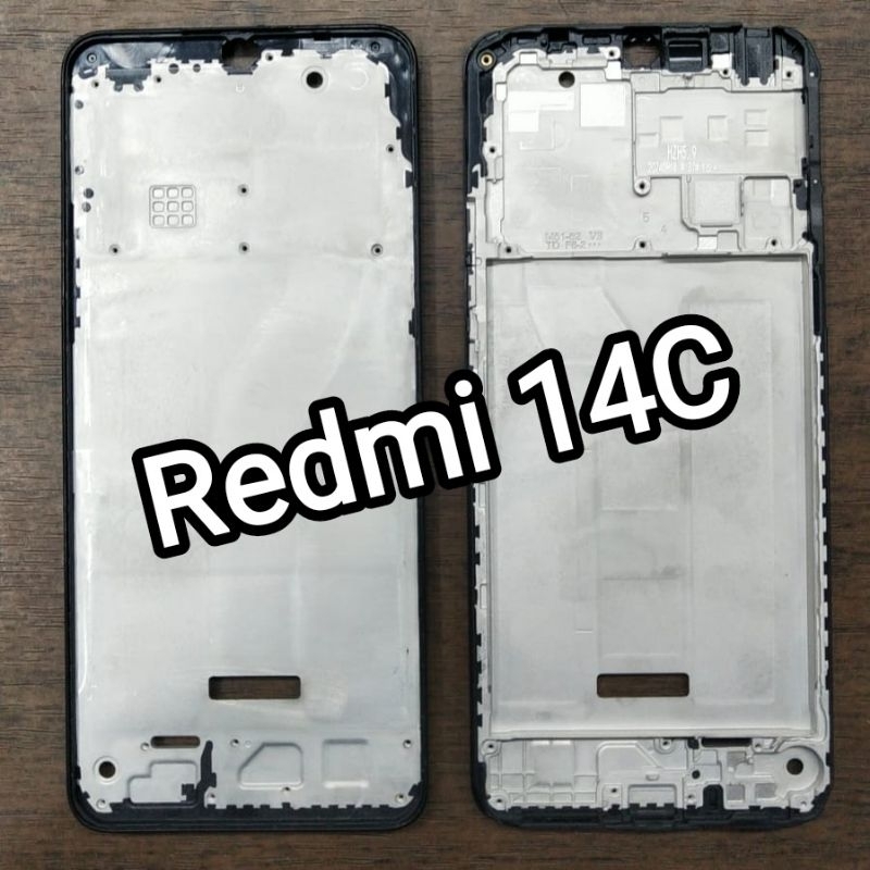 Frame tulang tengah Xiaomi Redmi 14C Tulang lcd tatakan mesin