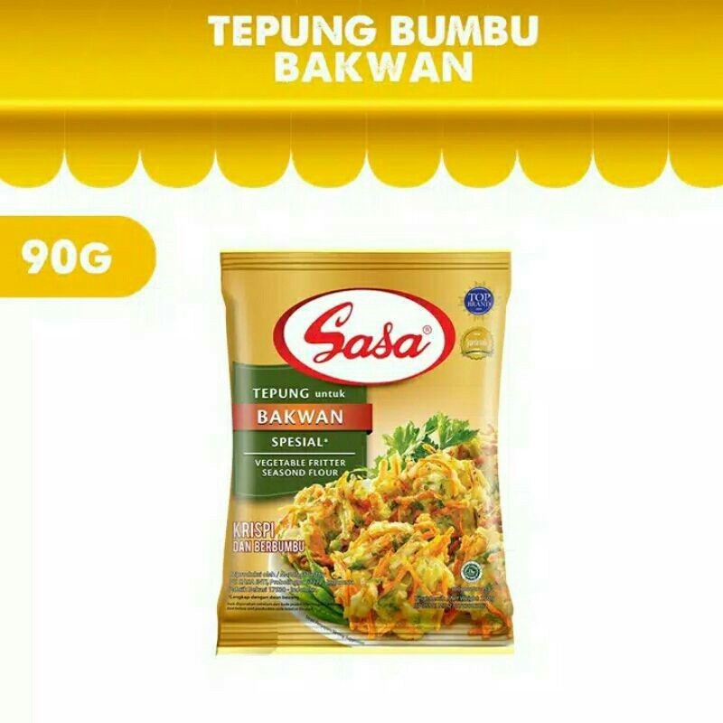 

Sasa Tepung Bumbu Serbaguna Bakwan Sachet 90 Gram