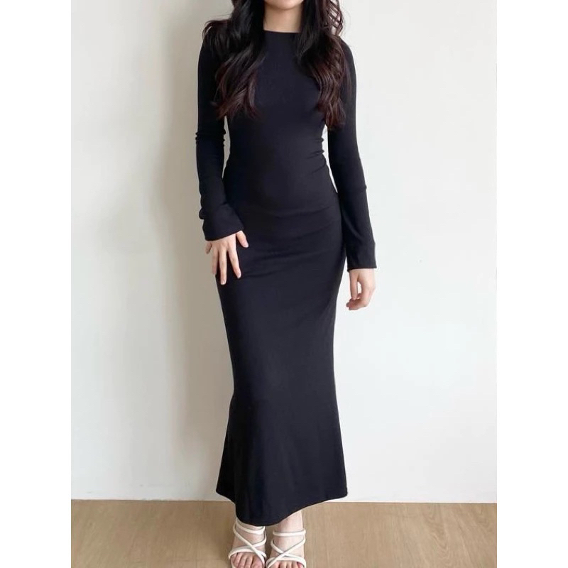 11 / 11 Basic Dress | Cataleeya | Basic Dress Dress Wanita bodycon Dress premium Dress knitt Dress P