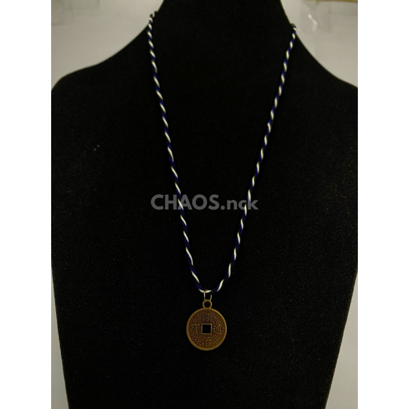 Kalung | Gelang Tali Tridatu Liontin Koin Cina Pria & Wanita