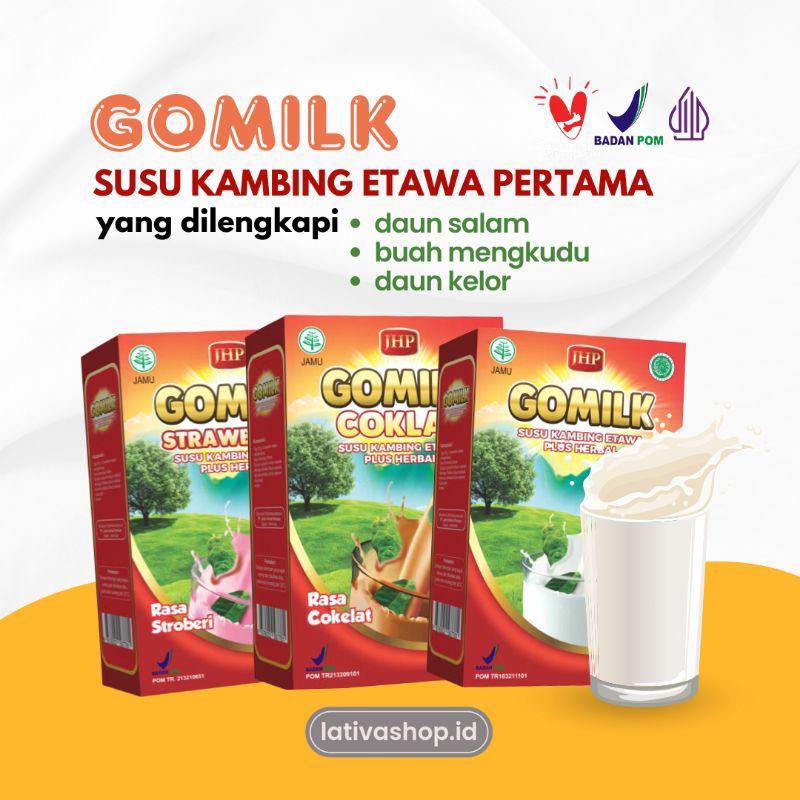 

GOMILK Susu Kambing Etawa Plus Herbal