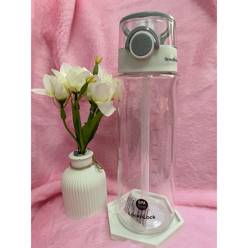 Lock and Lock n Lock & Lock Botol Minum Sekolah anak dengan Sedotan 800 ml