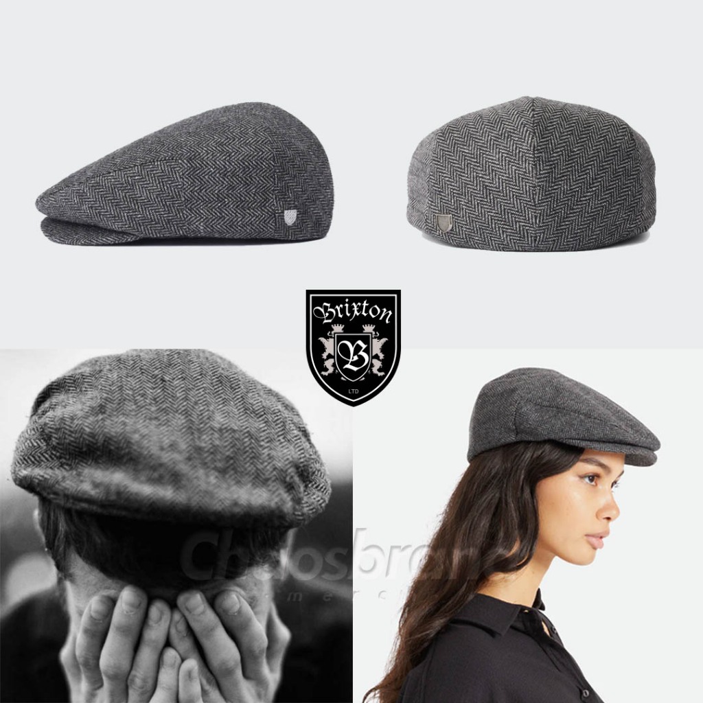 BRIXTON HOOLIGAN SNAP CAP Original - GREY/BLACK