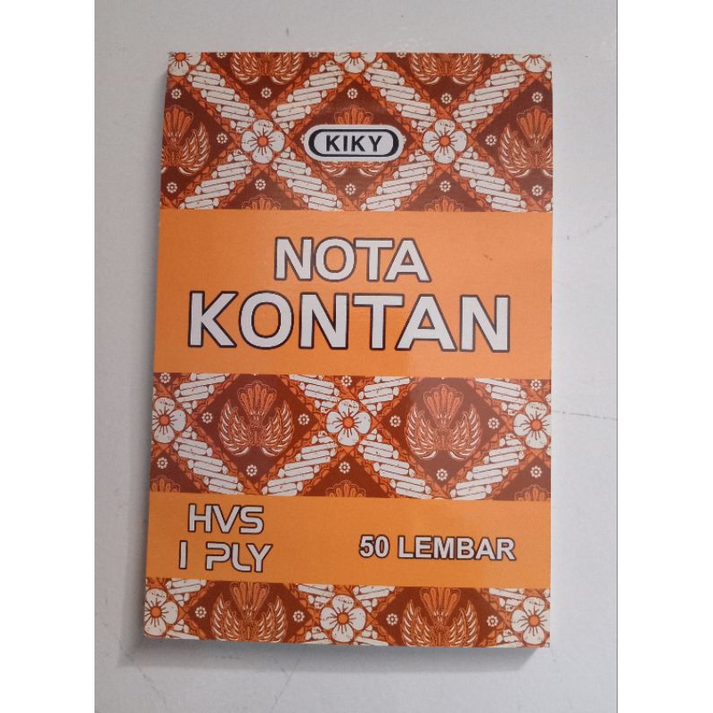 

KIKY NOTA KONTAN 1 PLY