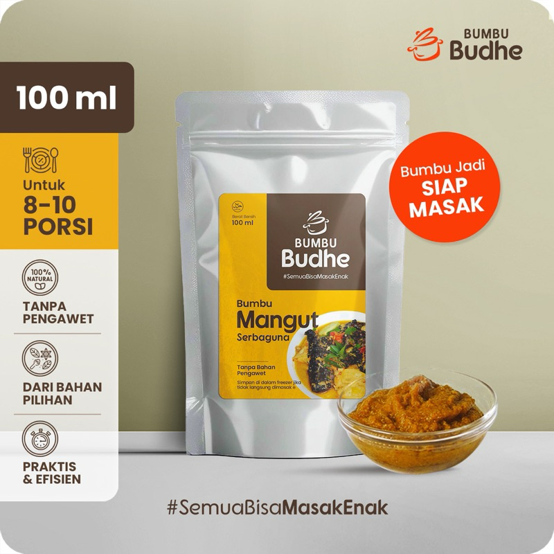 

Bumbu Mangut 100 ml - Bumbu Budhe | Bumbu Siap Masak | Mangut Ikan Asap | Mangut Sayur | Pepes Ikan | Bunbu Mendoan | Mangut Serbaguna