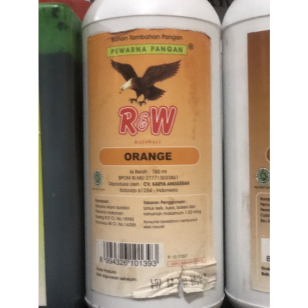 

Rajawali Orange / Pewarna Makanan Orange 1 Kg