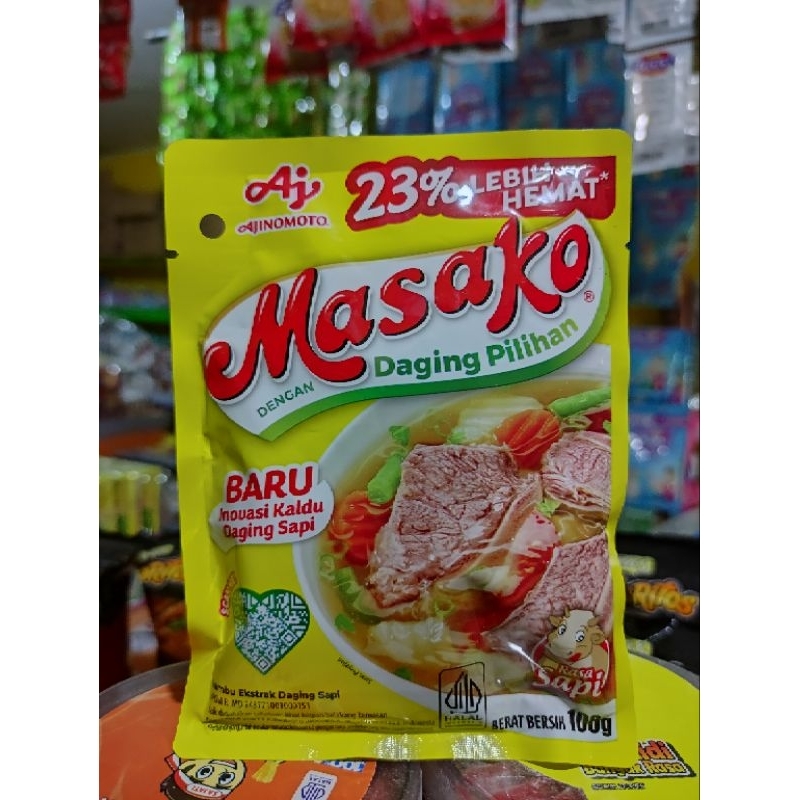 

Masako Bumbu Kaldu Ayam & Sapi 100g & 250g