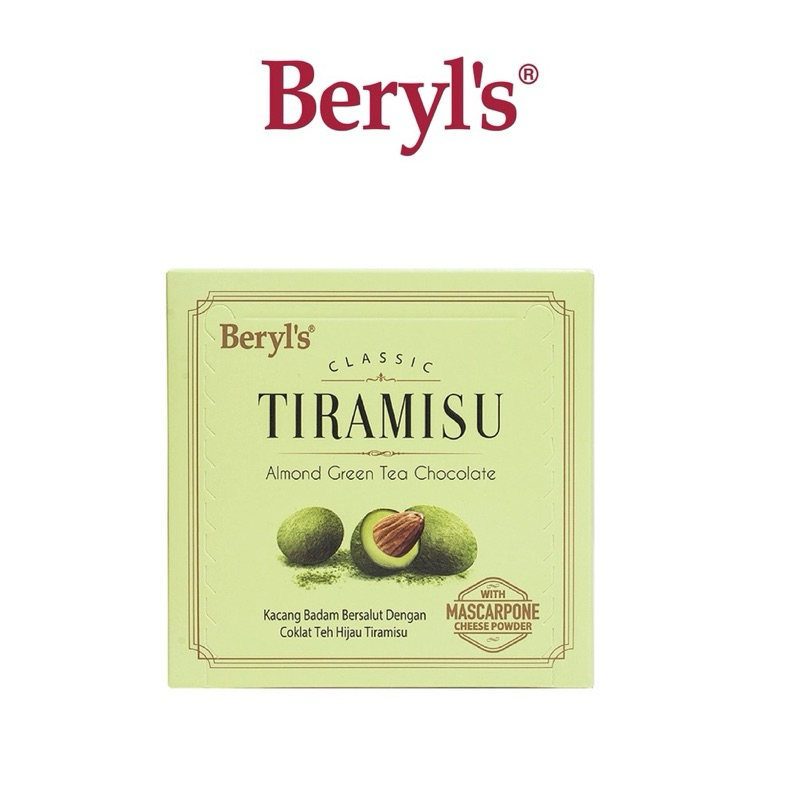 

beryl's classic tiramisu almond greentea chocolate (65gram) ori malaysia halal 100%