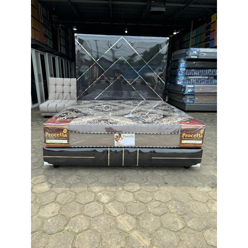 PROMO DIVAN ALASULTAN TINGGI180+kasur procella By:MEUBEL HAKIM