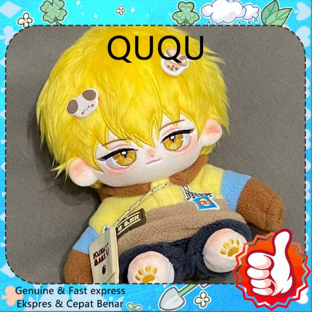 QUQU 20cm Kuroko no basuke Kise Ryōta Attribute Cotton Doll baju boneka 20cm Dress up doll