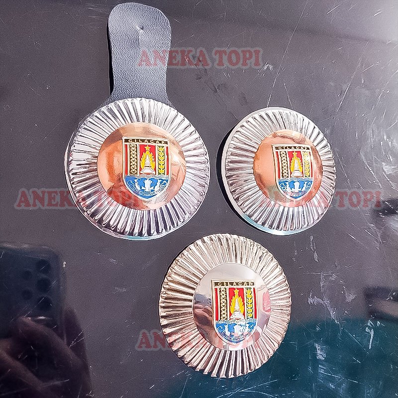Lencana Tanda Jabatan Logo Cilacap Jengkolan Cilacap - Aneka Topi