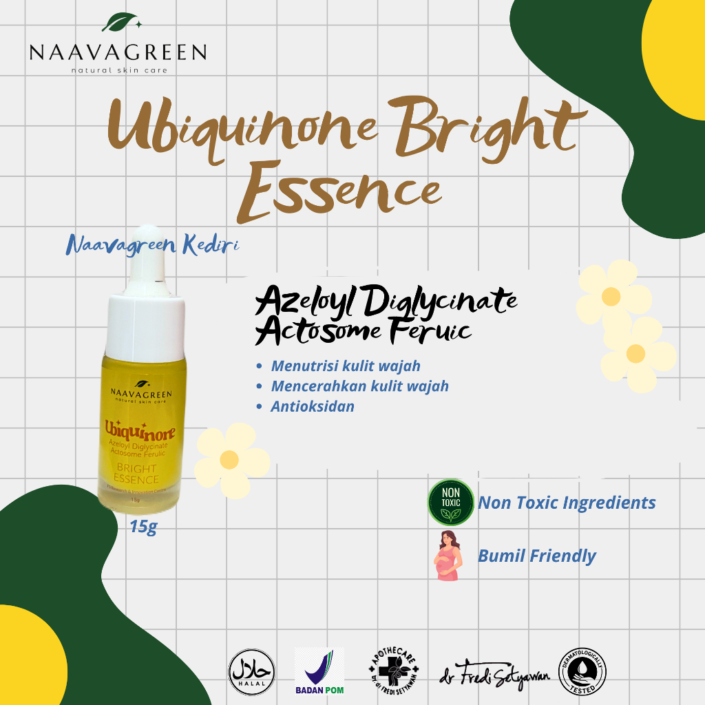 NAAVAGREEN UBIQUINONE BRIGHT ESSENCE