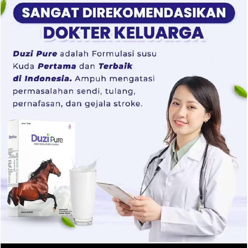 

DUZI PURE SUSU KUDA EFEKTIF ATASI NYERI SENDI OTOT TULANG DAN OSTEOPOROSIS