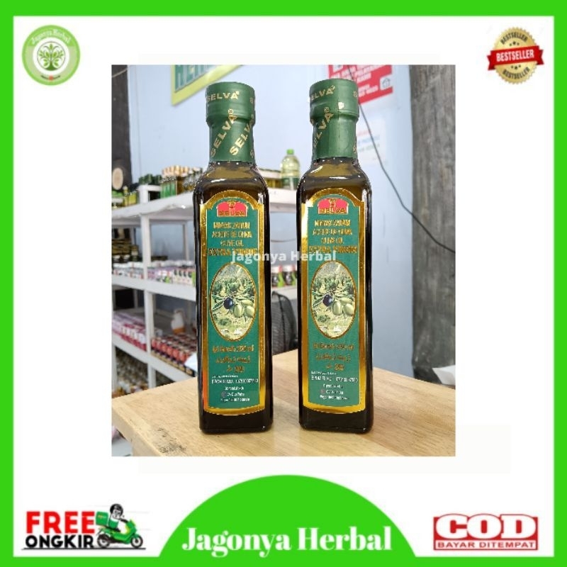 

MINYAK ZAITUN SELVA EXTRA VINGIN OLIVE OIL ISI 250 ML - ACEITE DE OLIVA OLIVE OIL