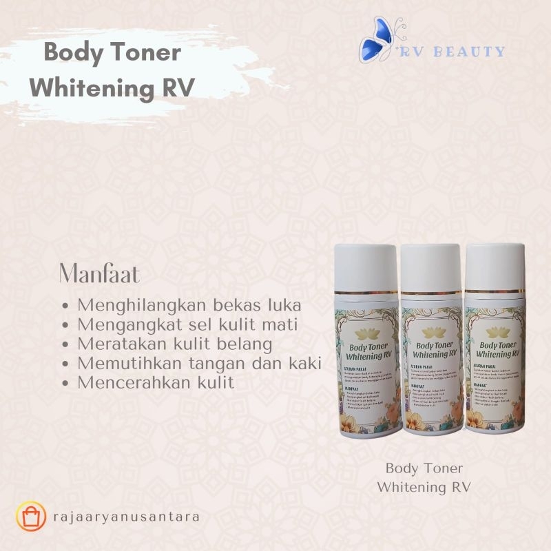 Toner badan RV whitening