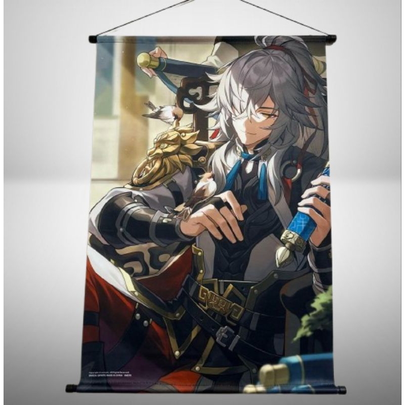 Jingyuan HSR Ichiban Kuji Tapestry 75 cm - March Caelus Dan Heng - HSR Official Merchandise - Q Vers