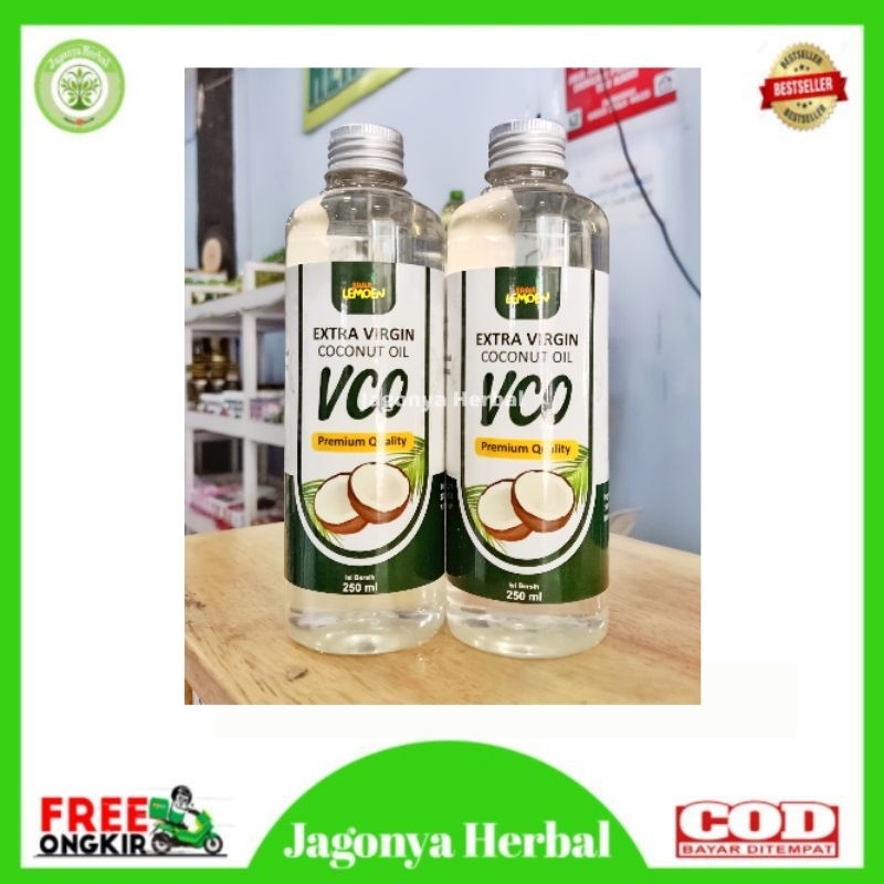

EXTRA VIRGIN COCONUT OIL (VCO) 250 ML ORGANIK PREMIUM QUALITY SUUR LEMOEN - MINYAK KELAPA MURNI KAYA MANFAAT