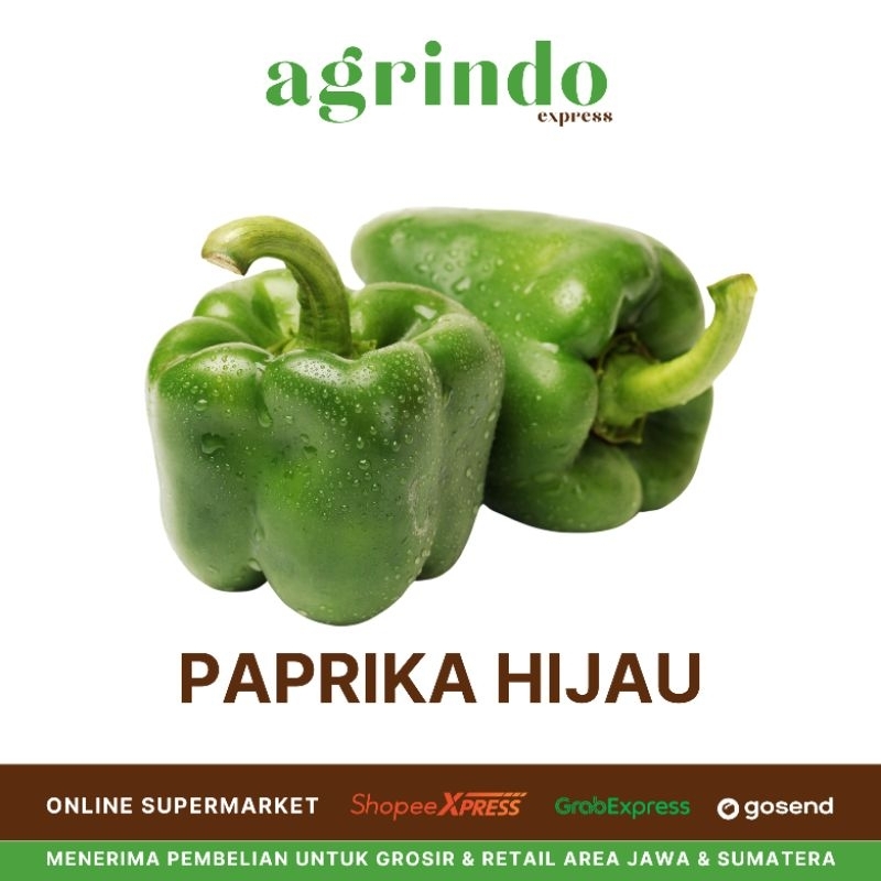 

Paprika Hijau 200 gr