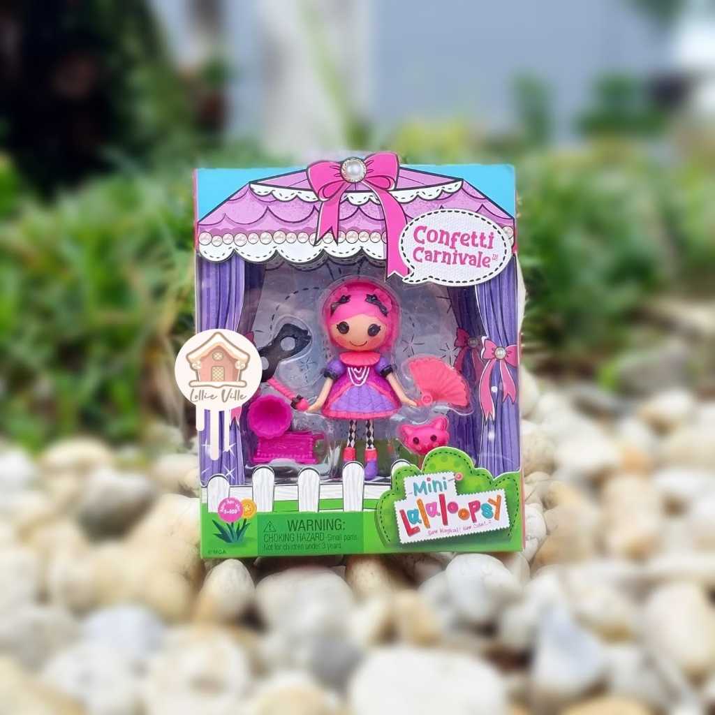 Lalaloopsy Confetti Carnivale Mini Doll With Mini Pet Cat