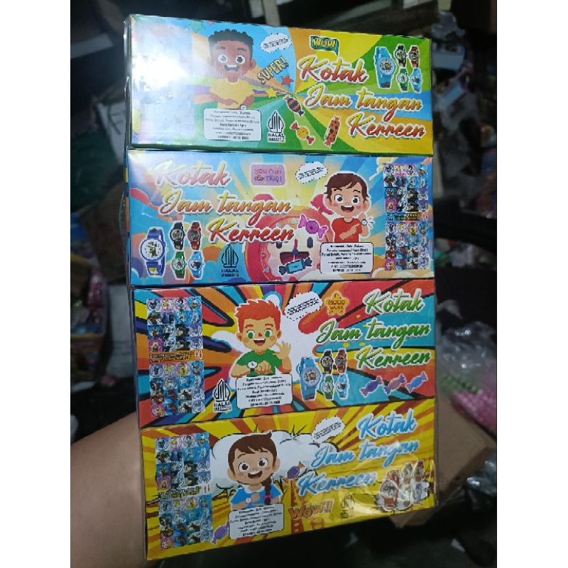 

20 Pcs Kotak Kado Jam Tangan Keren