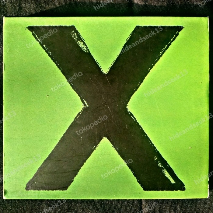 CD Ed Sheeran - × (Multiply) (Deluxe Edition) (PRELOVED)