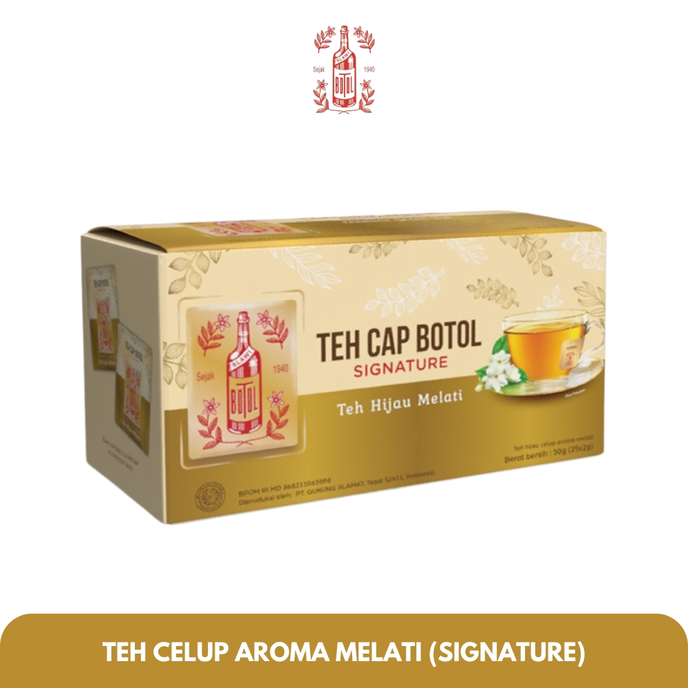 

Teh Cap Botol - Aroma Melati Teh Celup (Signature) - 25 Tea Lebih wangi