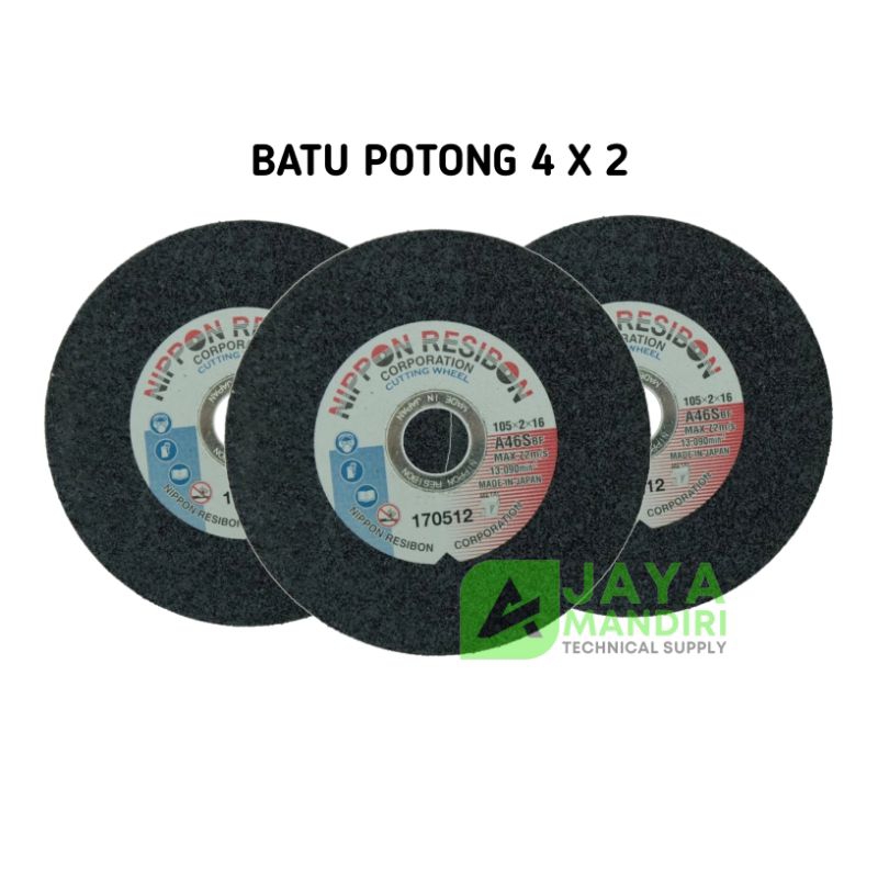 Batu Potong NIPPON RESIBON 4" 4 x 2
