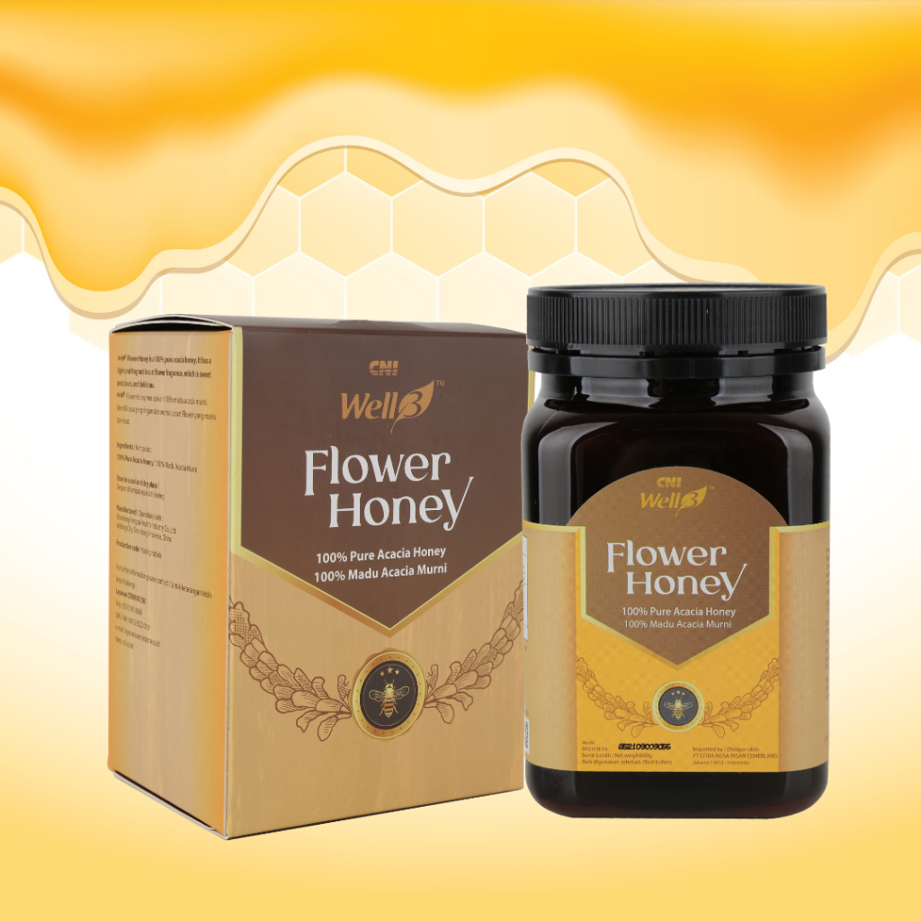

Well3 Flower Honey / Madu Akasia Murni