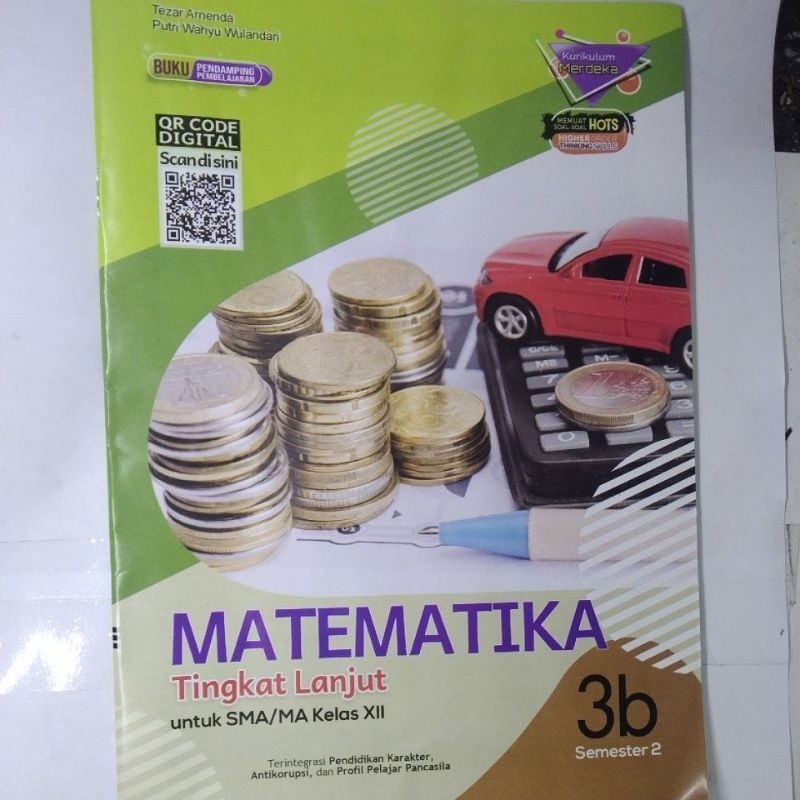 LKS SMA MA MATEMATIKA TINGKAT LANJUTKELAS 12 SEMESTER 2 KURIKULUM MERDEKA