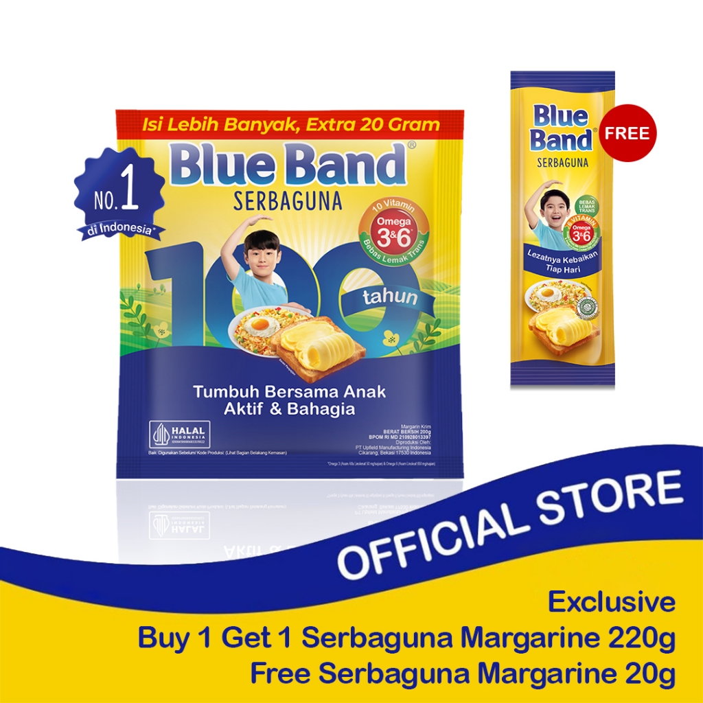 

[Exclusive] Buy 1 Get 1 Serbaguna 200gr+20gr FREE Serbaguna 20gr