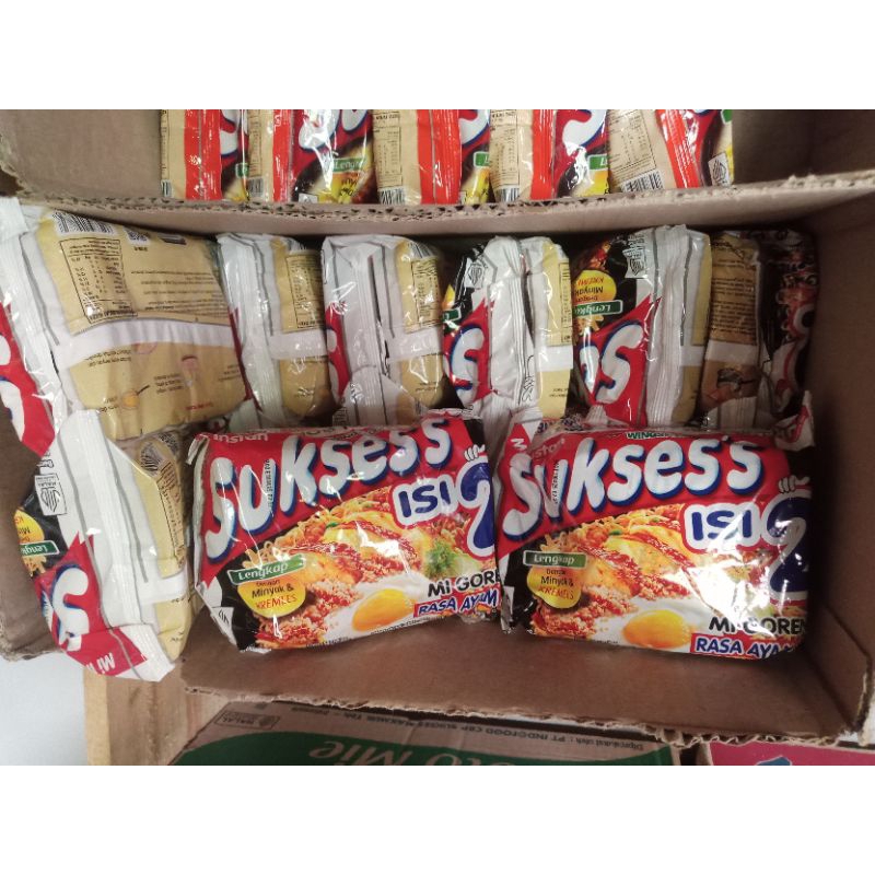 

mie sukses isi dua 1dus isi24pcs
