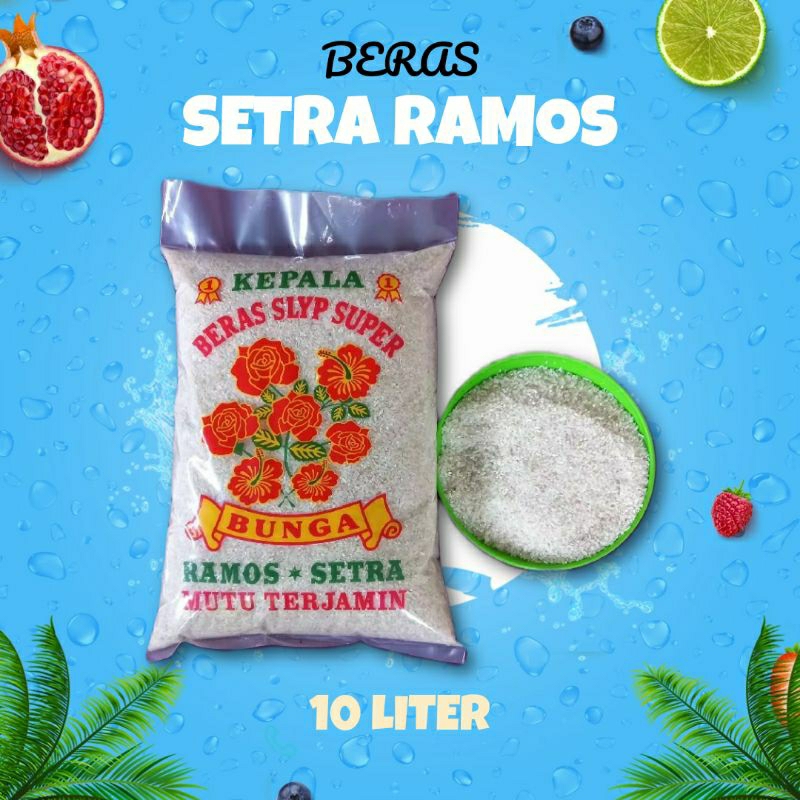 

BERAS SETRA RAMOS 10 LITER MURAH KUALITAS MUTU TERJAMIN